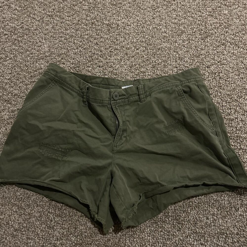 Unbranded Women's Green and Khaki Shorts